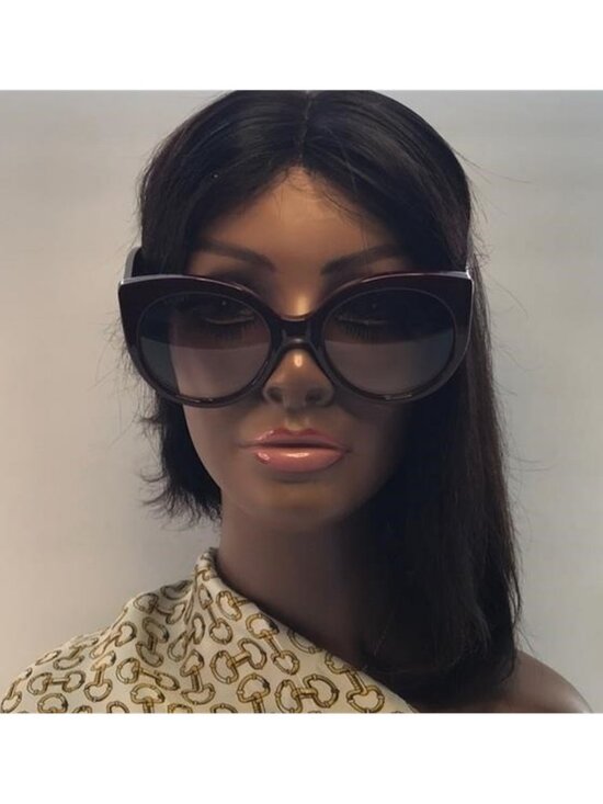 New Authentic Gucci GG0325S 007 55 are women\'s sunglasses. main image 10
